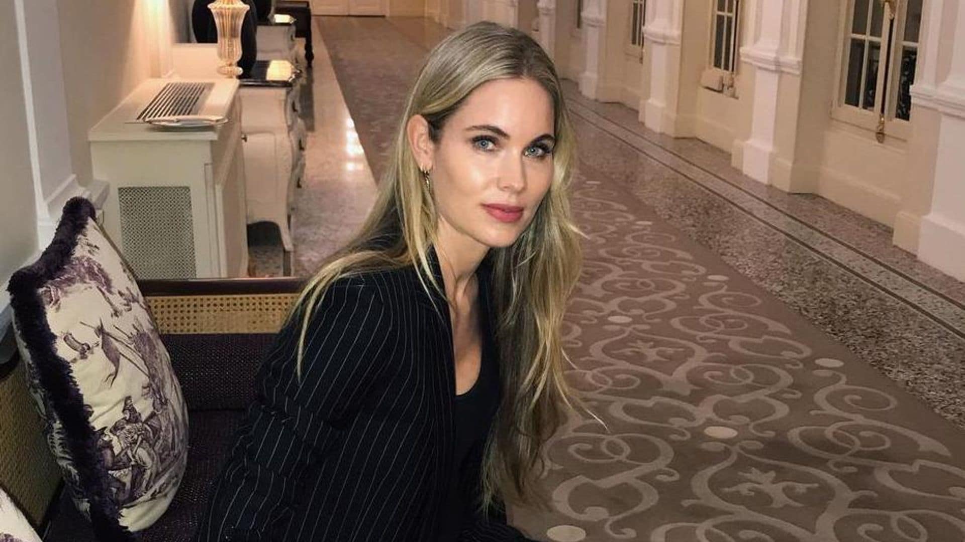 Helene Svedin celebra la mayoría de edad de su hija Stella