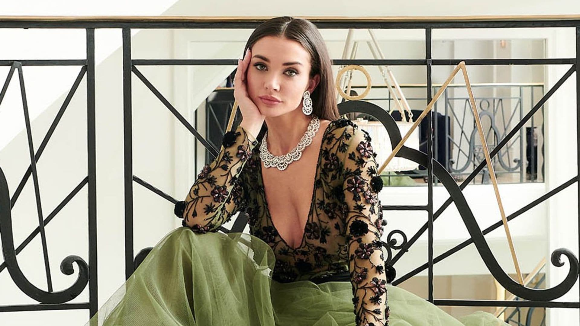 Cita en Cannes con Amy Jackson, la modelo y actriz británica de exótica belleza que triunfa en Bollywood