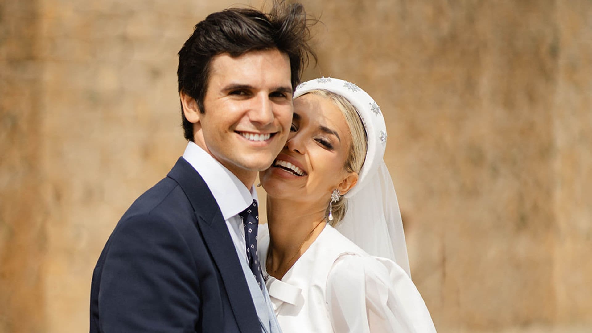 Juan Matute y Paloma Zafrilla el día de su boda