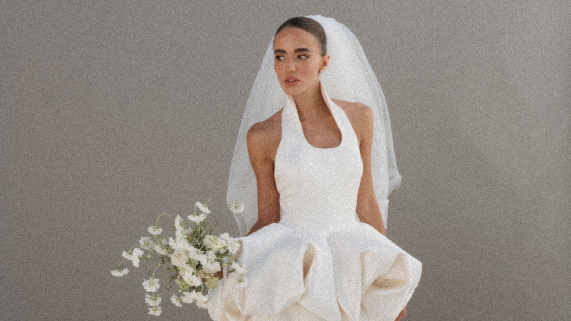 El vestido de novia de Natichu Alcántara para su boda en Málaga, un diseño de Baro Lucas