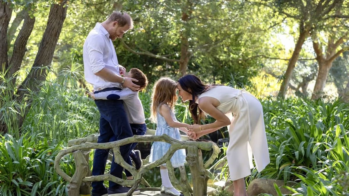 Meghan Markle muestra en vídeo sus planes más divertidos con sus hijos: de Lilibet en la piscina a Archie dando de comer a un rinoceronte