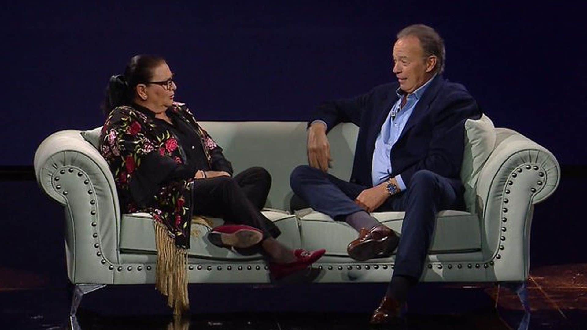 Así ha sido la primera y esperadísima entrevista de María del Monte en televisión tras el encarcelamiento de su sobrino