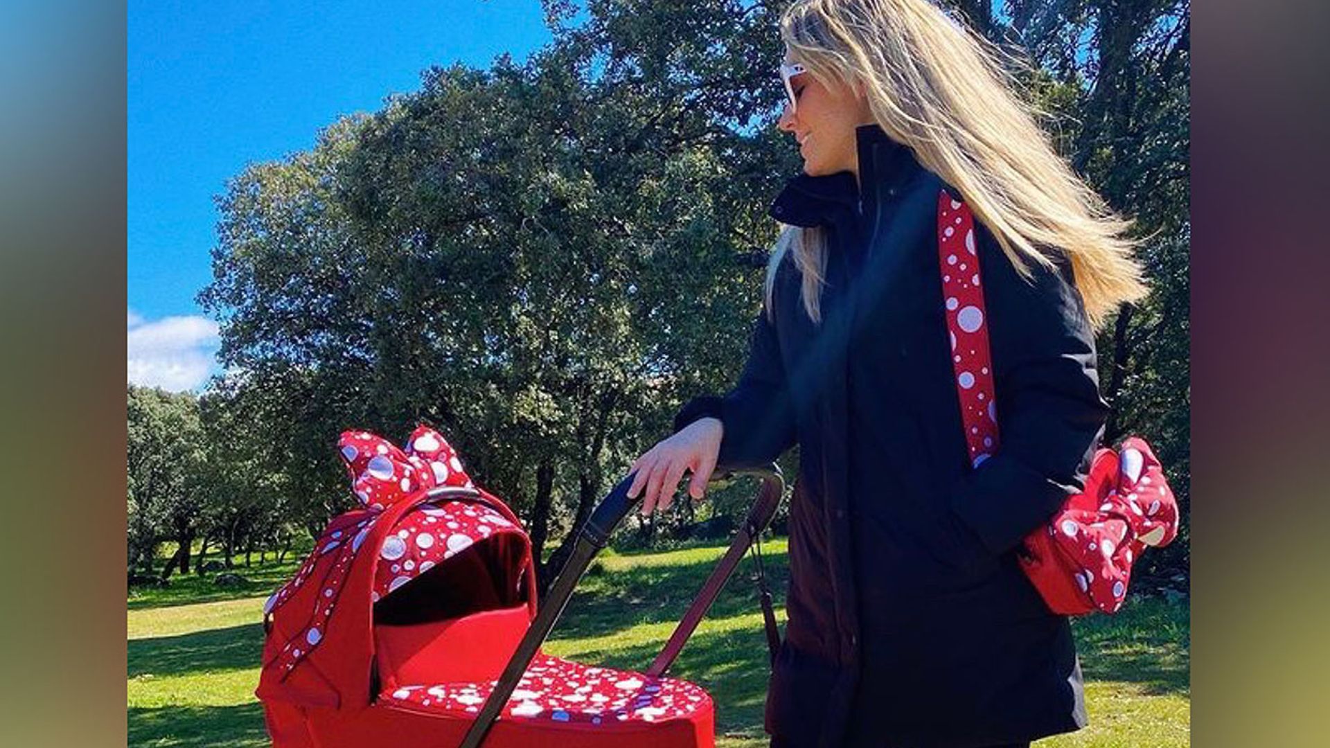 Edurne comparte el momento más tierno de Yanay paseando con sus bisabuelos