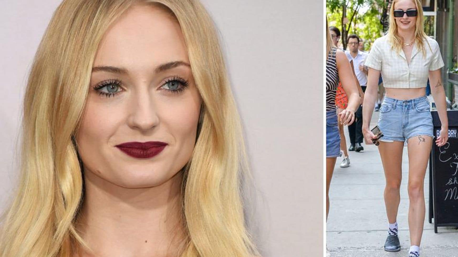 Construye músculos fuera del gimnasio como lo hace Sophie Turner