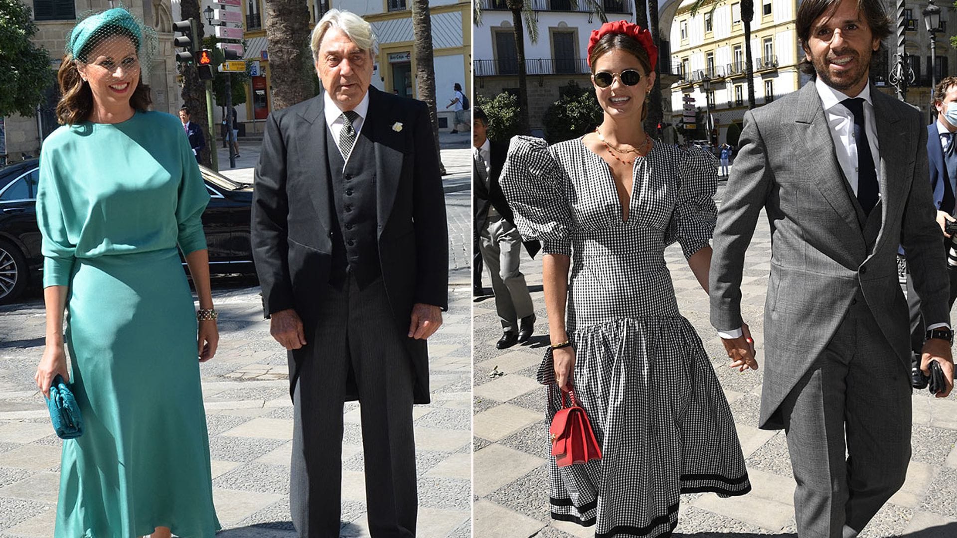 Marta Ortega, el Juli y Carla Goyanes, entre los invitados a la boda de Carlos Cortina y Carla Vega-Penichet