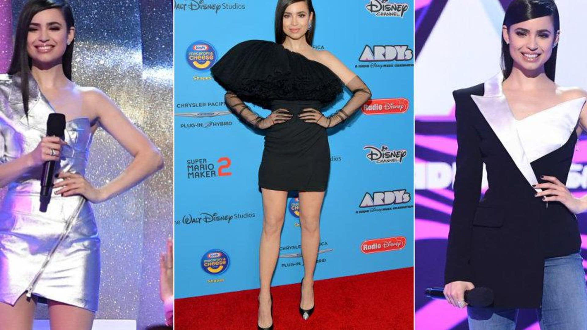 Sofia Carson se entrega al encanto de los escotes asimétricos