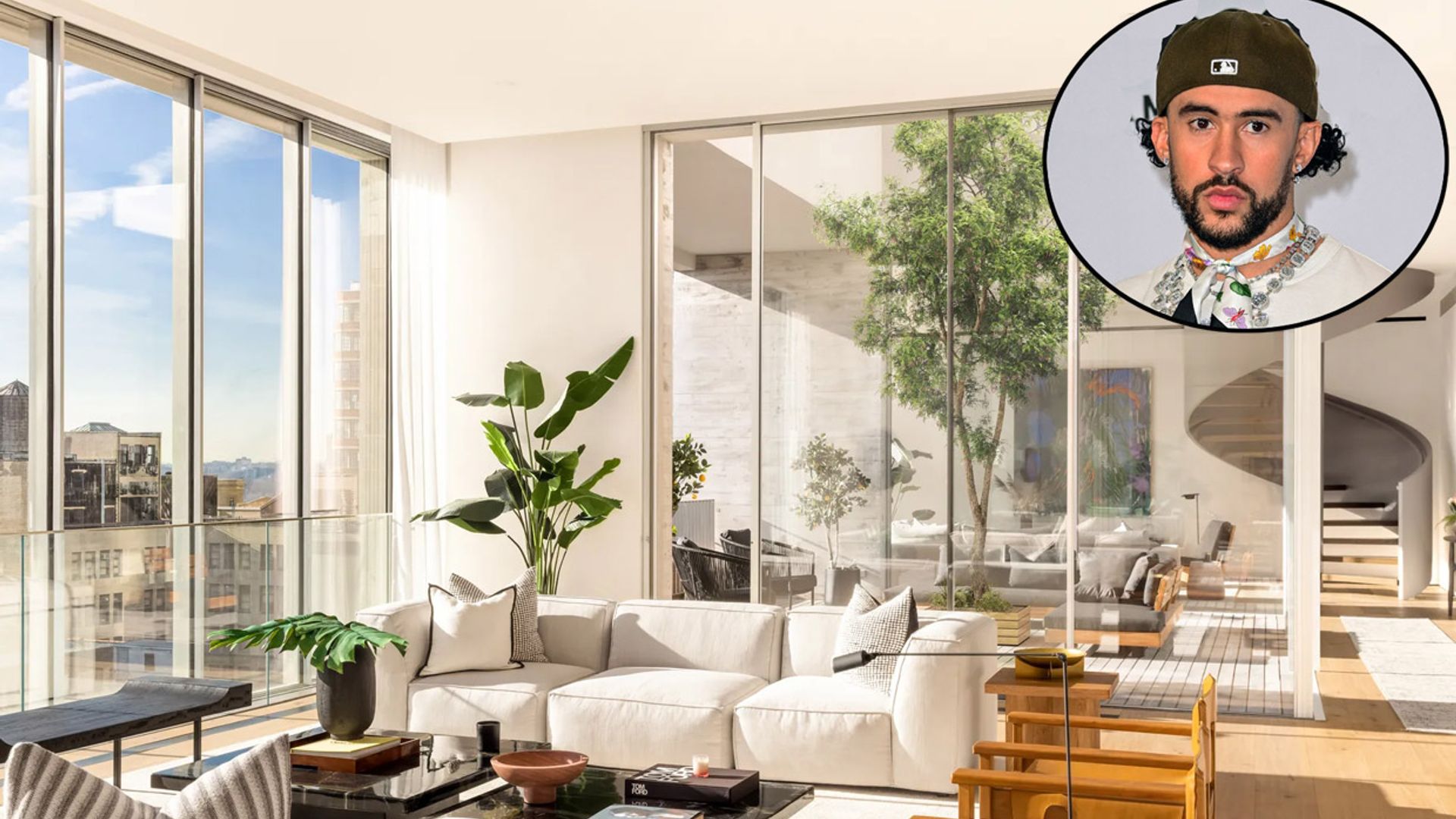 Entramos en la casa de Bad Bunny, el ático más caro de Manhattan