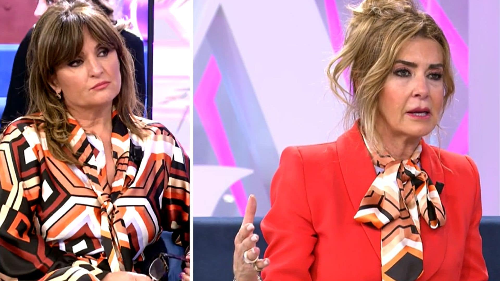 La divertida coincidencia estilística de dos colaboradoras en el plató de Ana Rosa