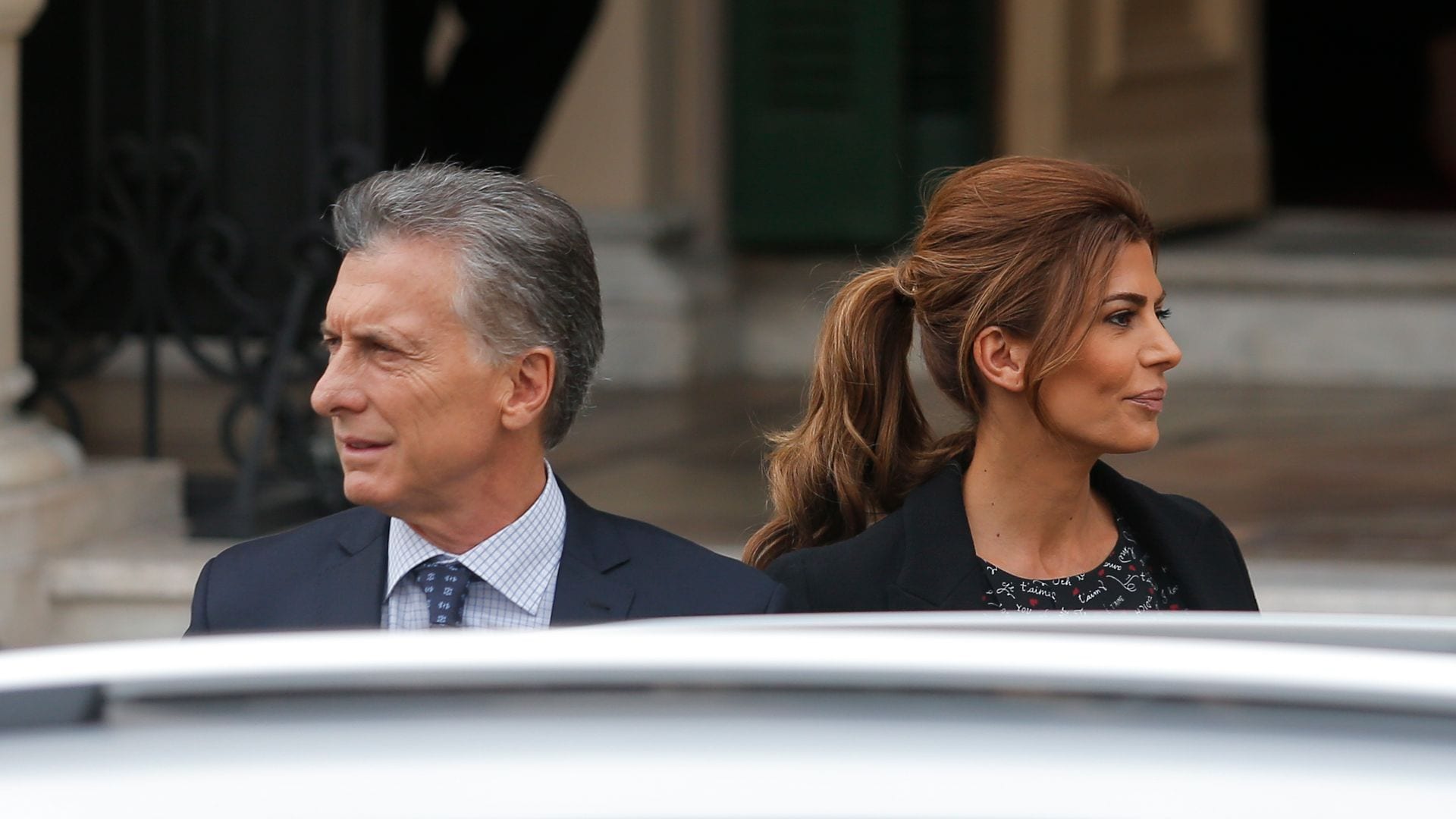 Juliana Awada y Mauricio Macri en 2019