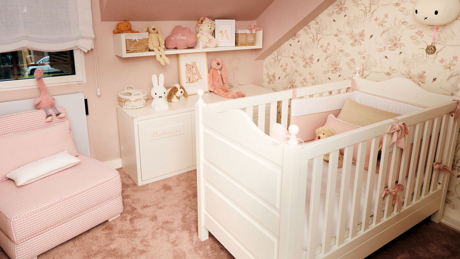 Una imagen de la habitación de Anita