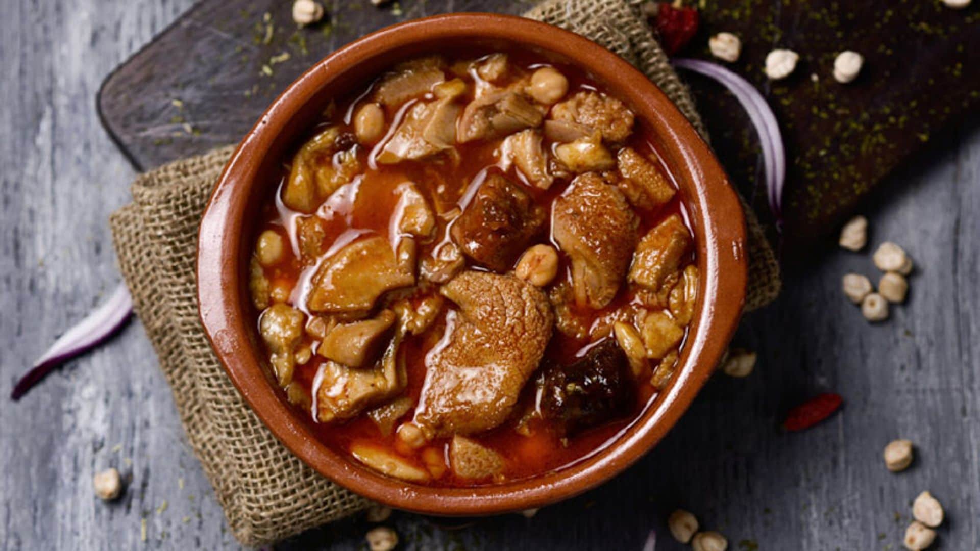 Garbanzos con callos