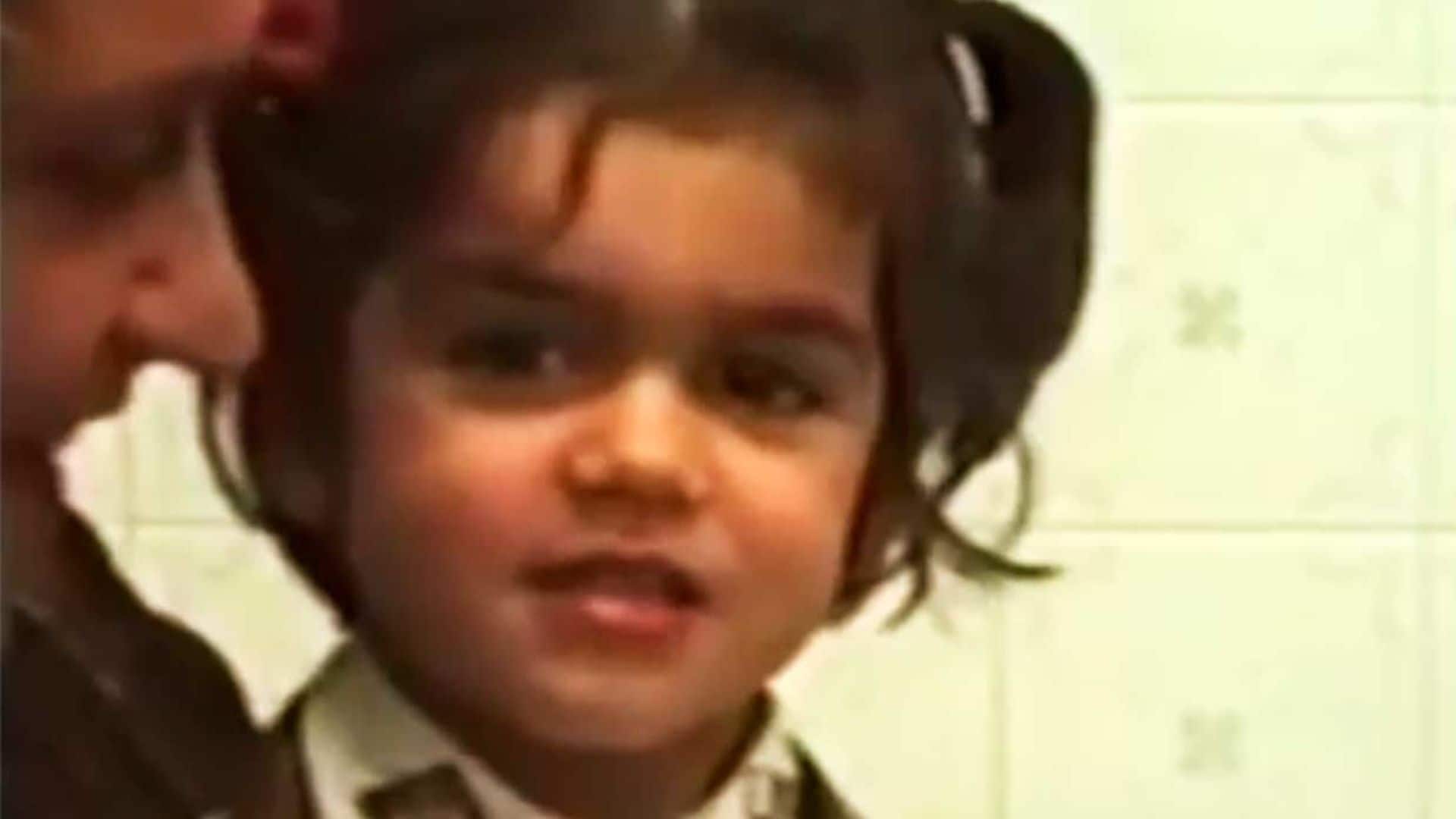 ¡Ya apuntaba maneras! El adorable vídeo de Amaia, de OT, cantando villancicos de pequeña