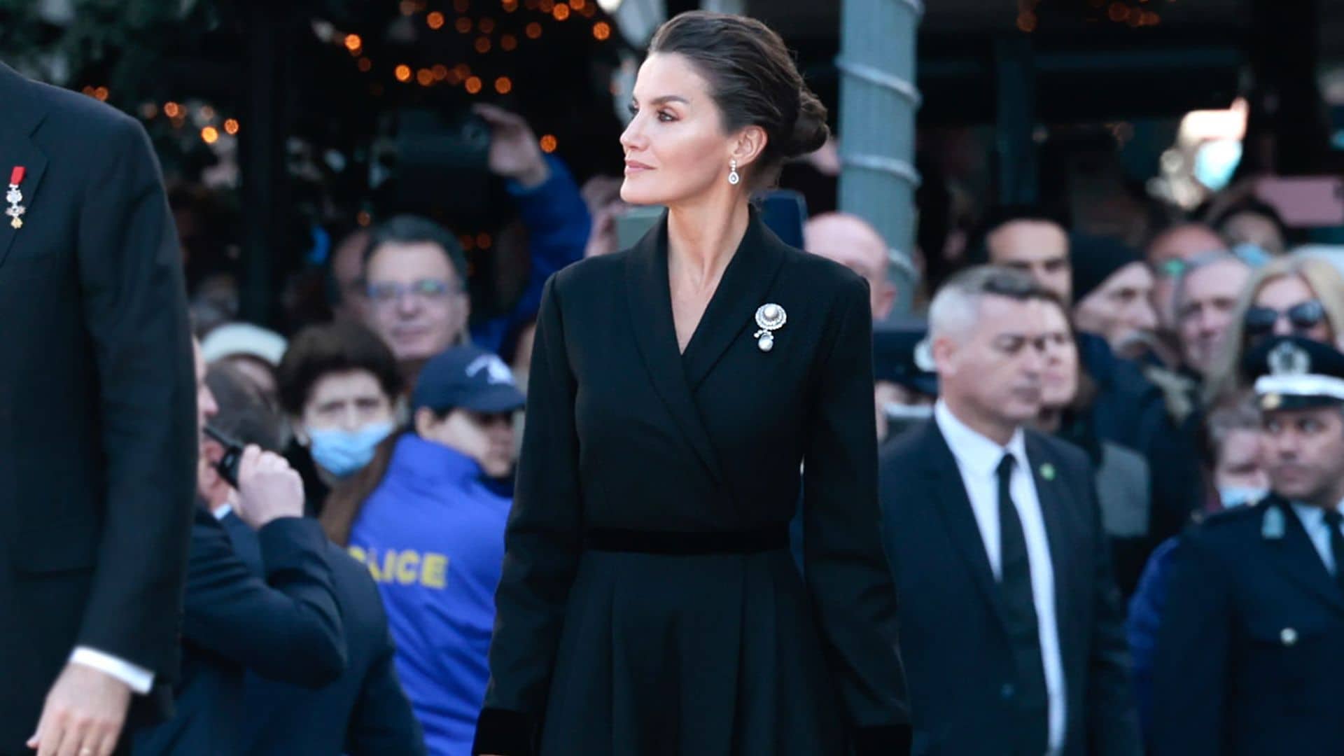 Doña Letizia rescata en Atenas una joya con historia para citas de Estado