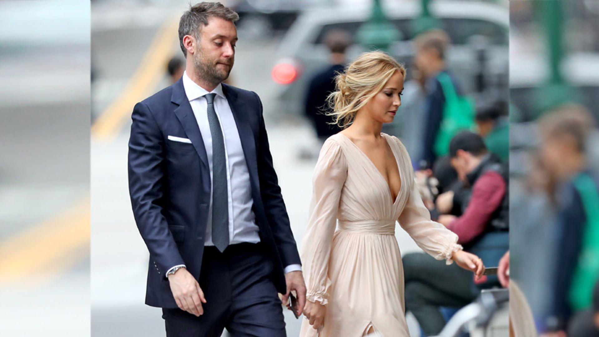 Jennifer Lawrence celebra su fiesta de compromiso días antes de su boda