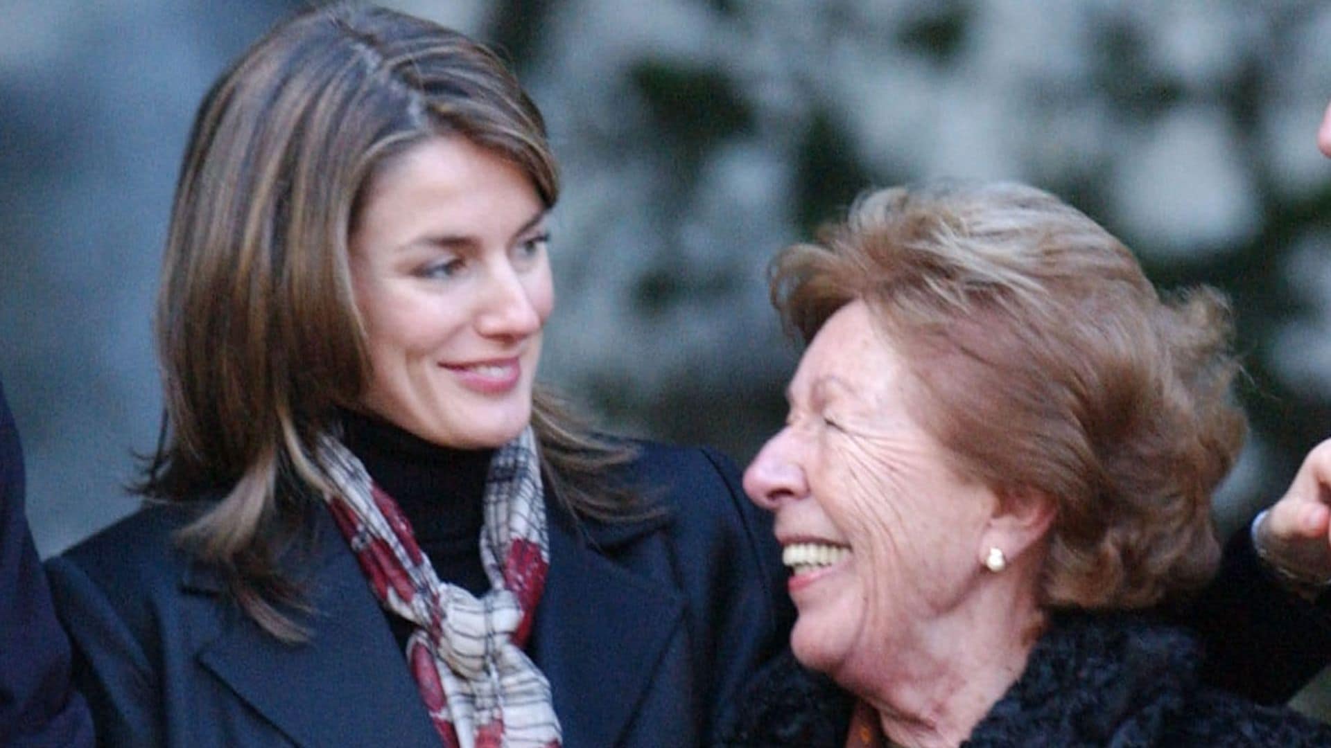 La gran ausencia para la reina Letizia esta Navidad: su abuela Menchu Álvarez del Valle