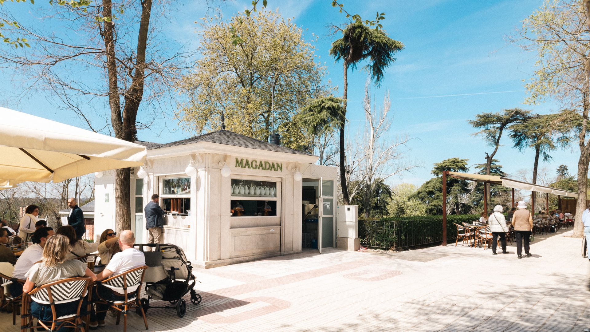 Kiosko de Magadán en Madrid
