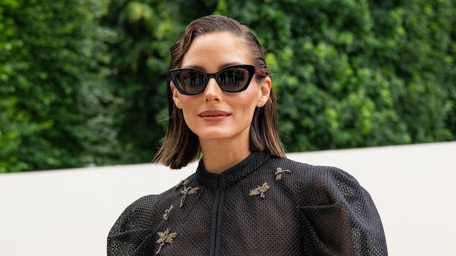 Olivia Palermo en el desfile de Dior en paris