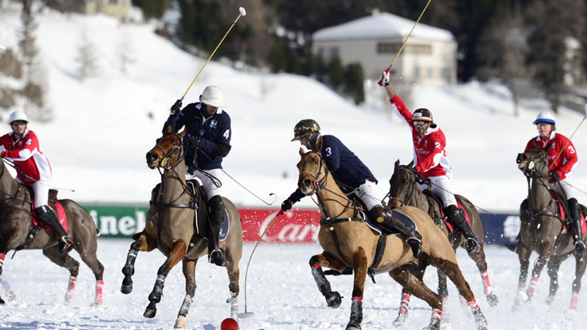 El 'snow polo' vuelve al lago helado de St. Moritz