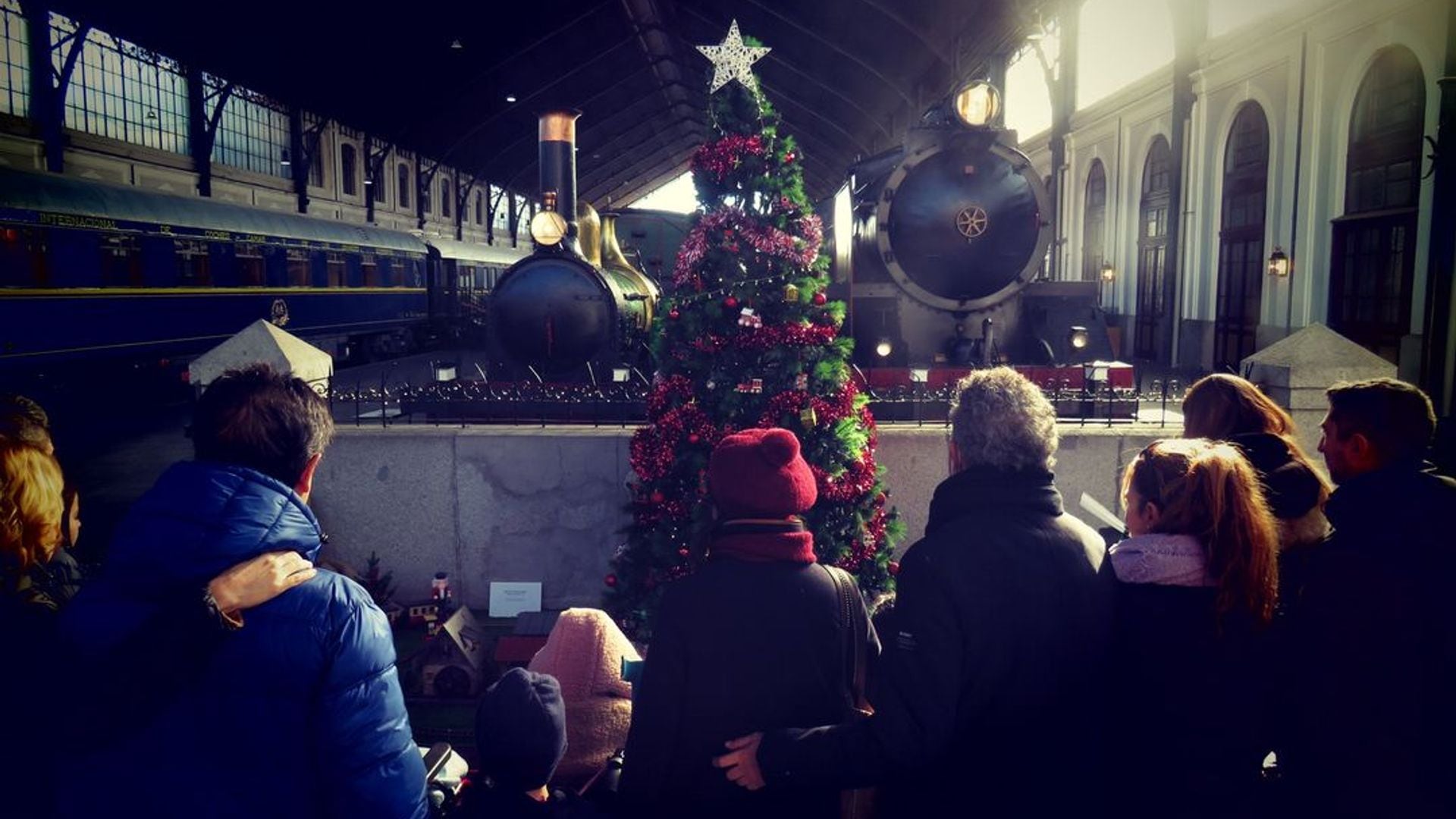 El Museo del Ferrocarril en Navidad