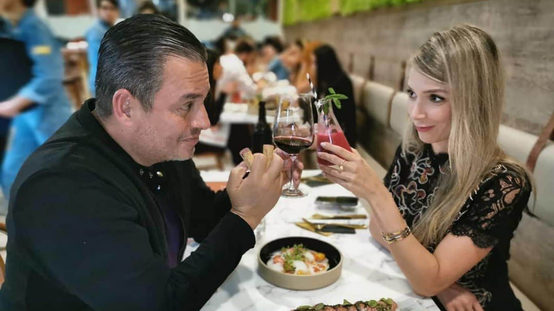 Daniel Sarcos y Alessandra Villegas cuentan divertidos su historia de amor