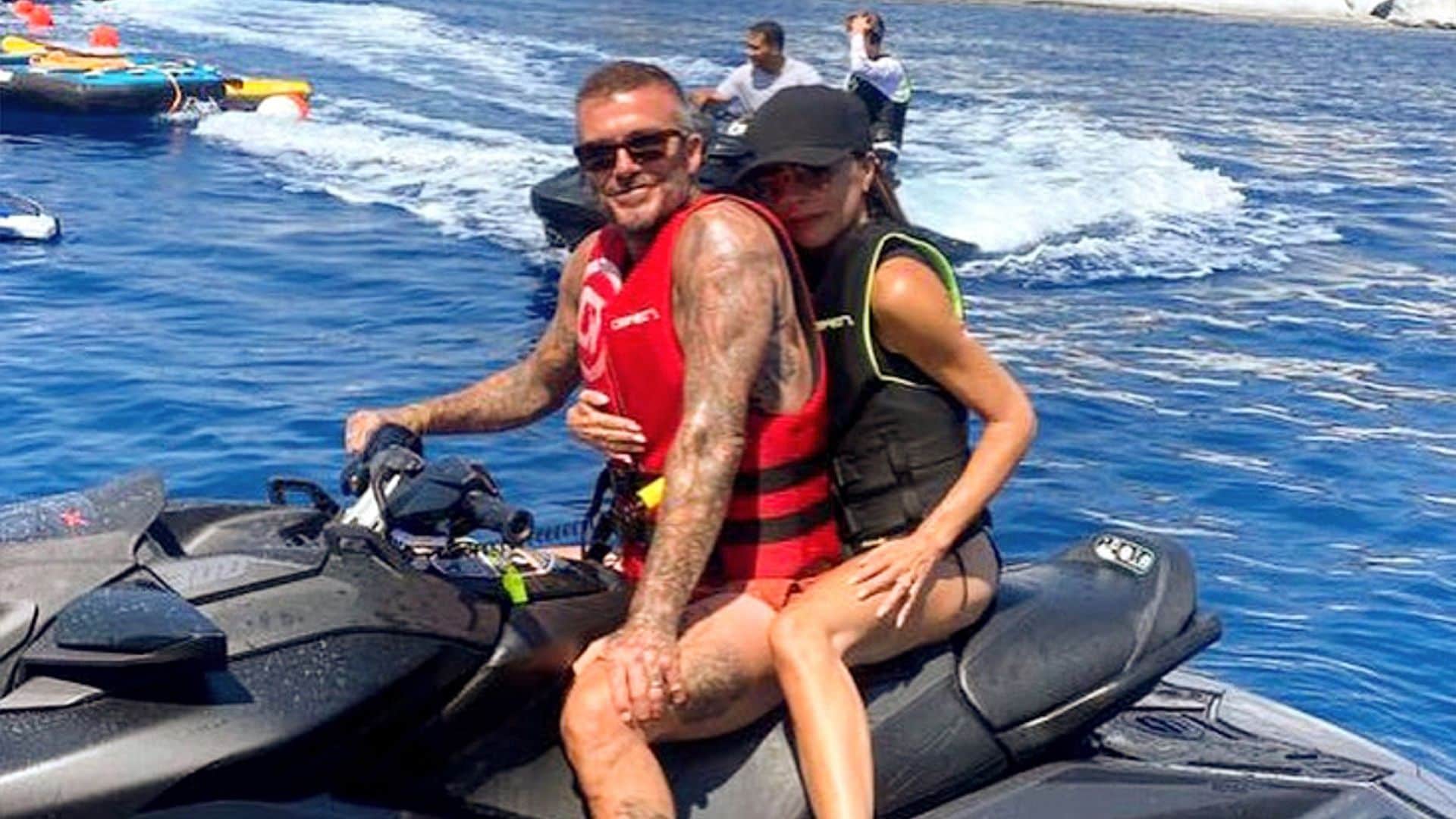 ¡Victoria cantando en un karaoke y David 'bailando el gusano'! Los momentazos de los Beckham en Saint-Tropez