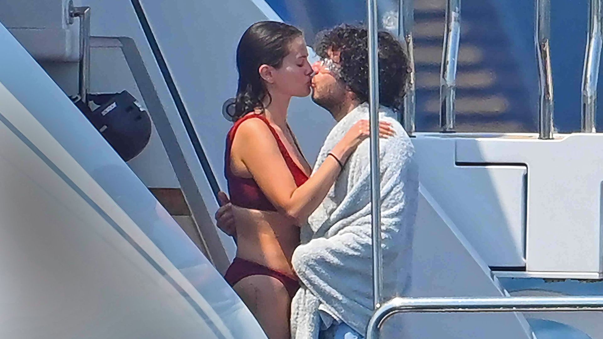 Selena Gomez and her fiancà Benny Blanco