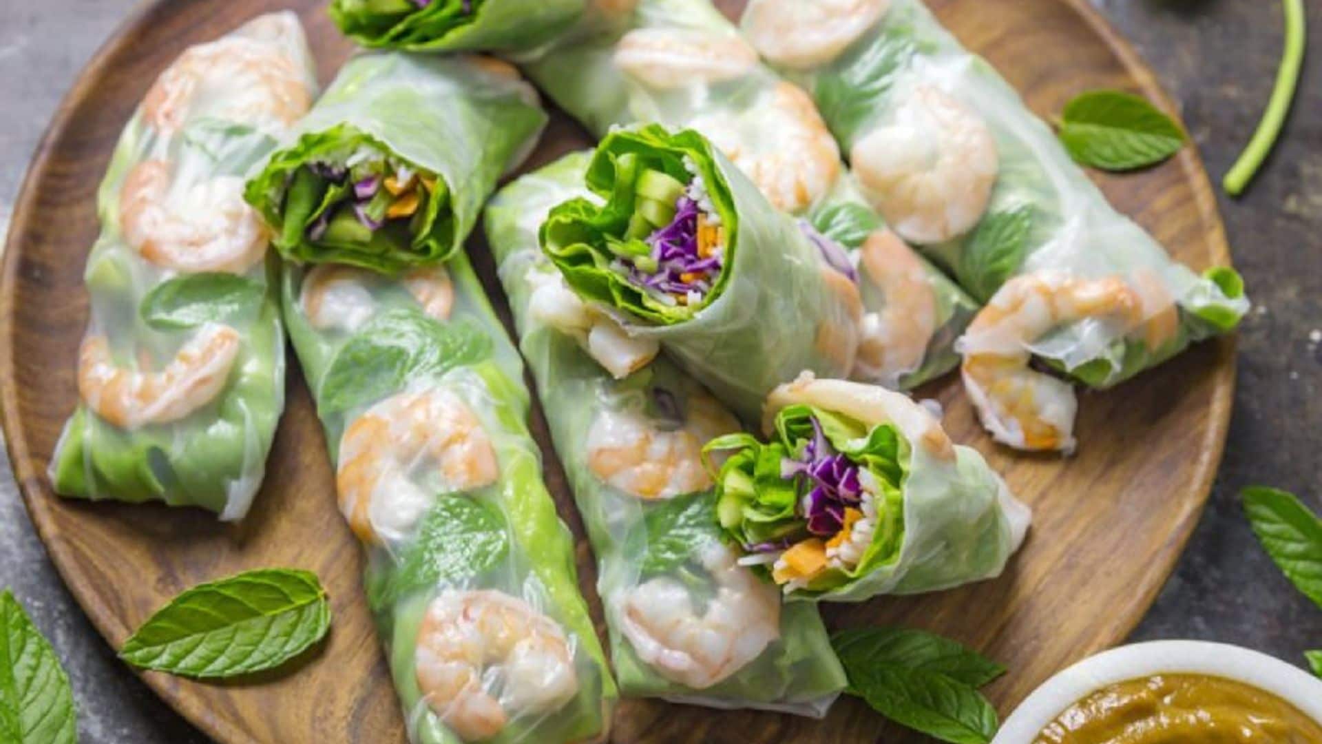 Rollitos vietnamitas