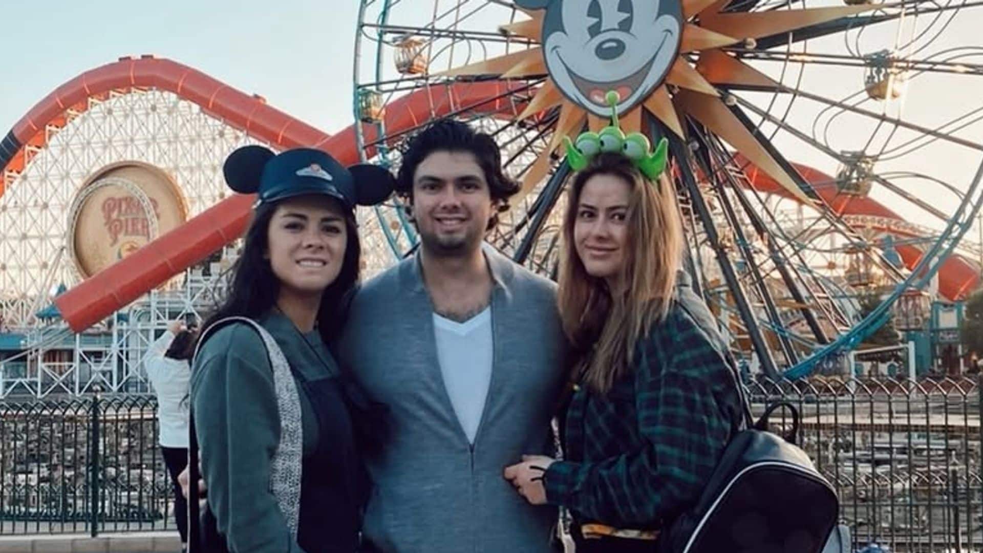 Paulina, Alejandro y Nicole Peña Pretelini.