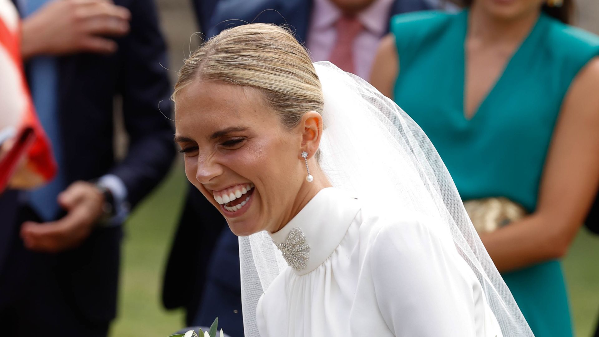 Lucía Bárcena, sobre su boda: "La gente no recuerda de qué color eran las flores, pero sí lo rica que estaba la comida o cuánto bailaron"