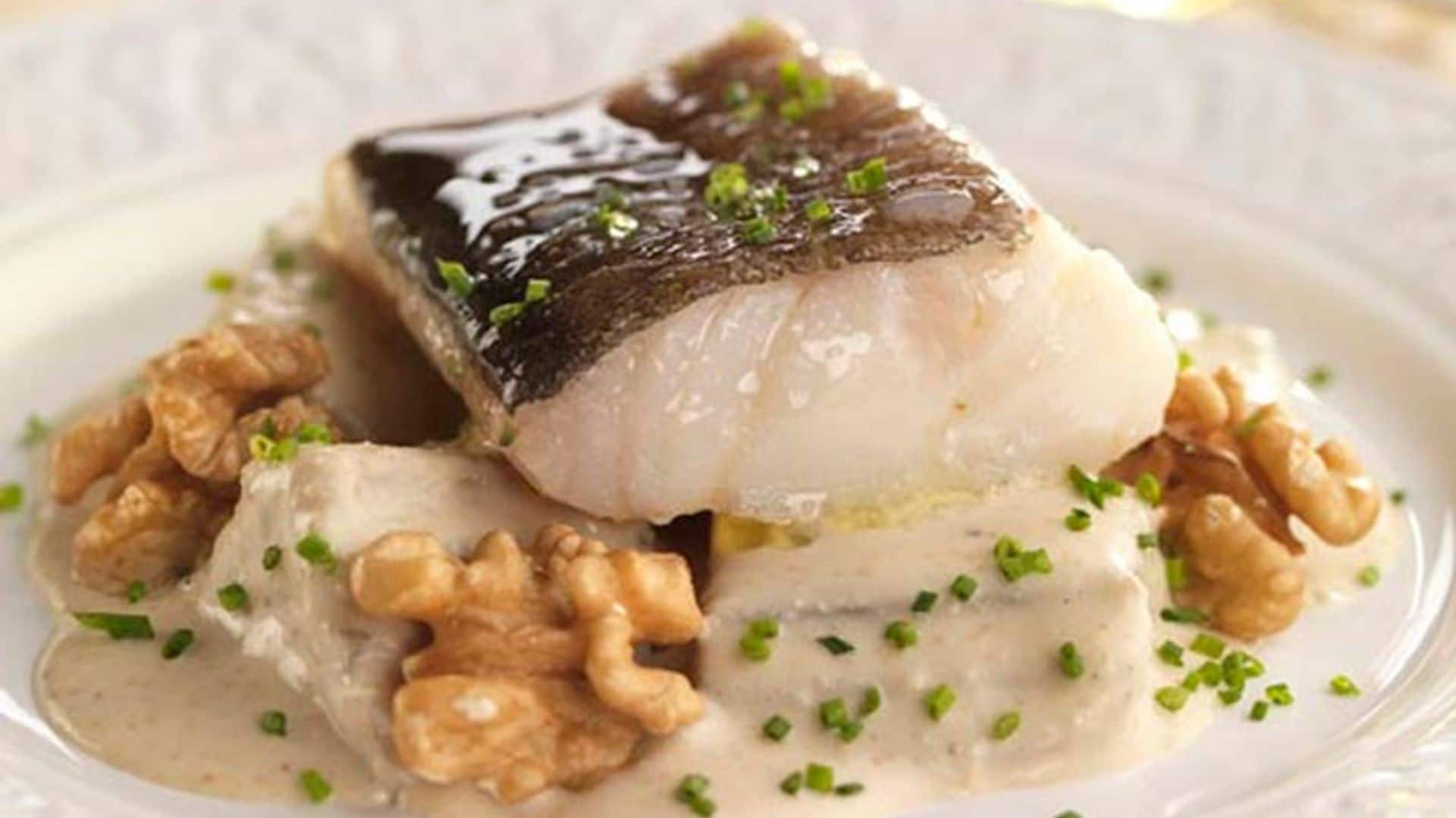 Bacalao en salsa de nueces