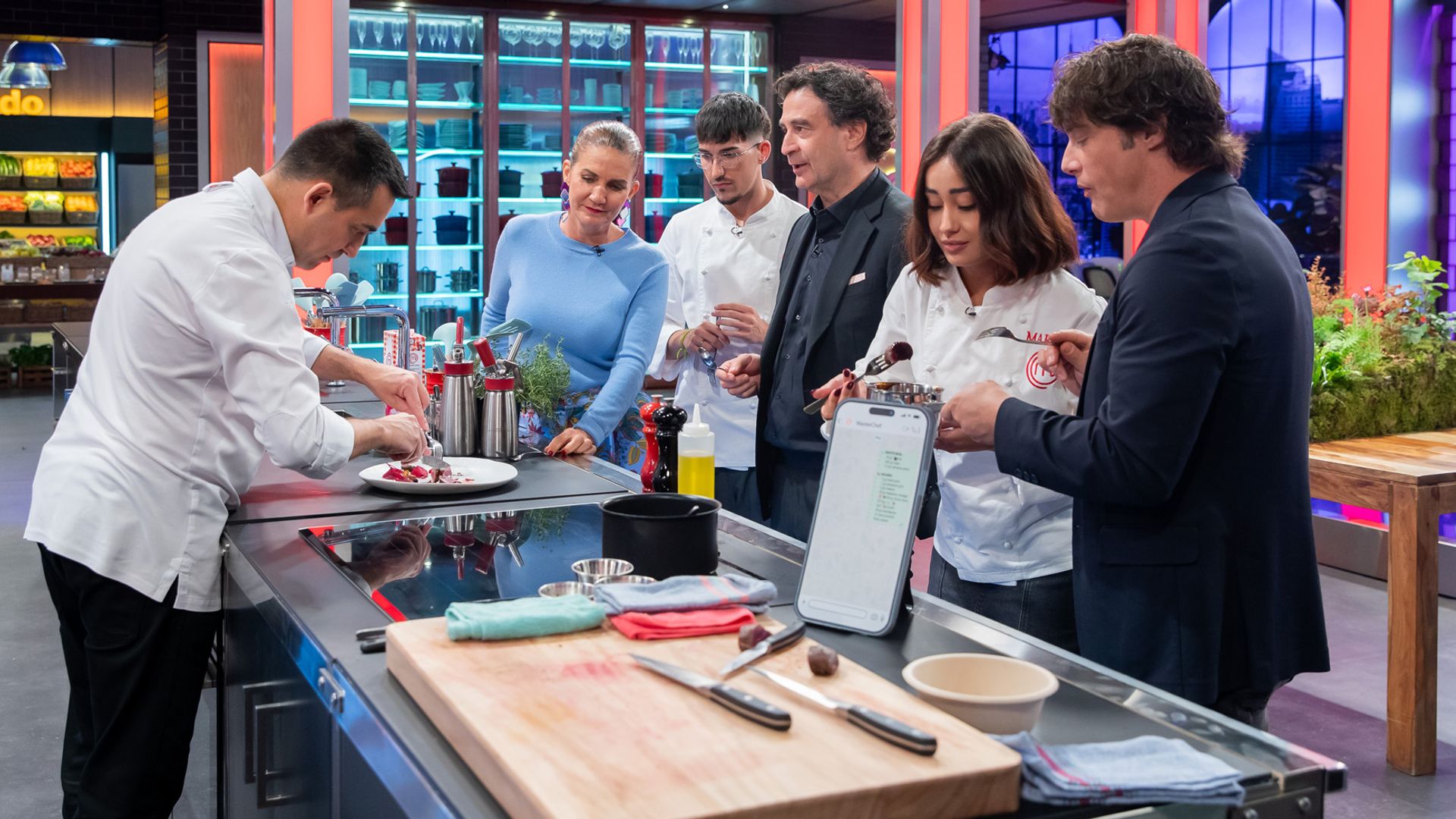 Marina Rivers, invitada en MasterChef Celebrity