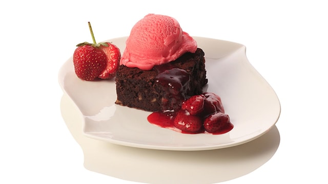 brownie fresa