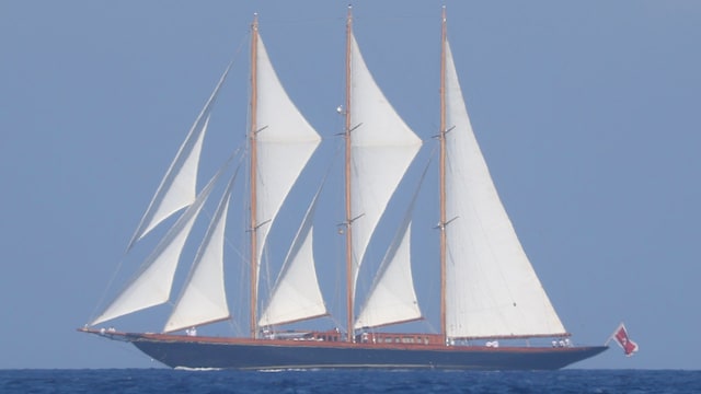 Creole, el velero de la familia Gucci, en Formentera