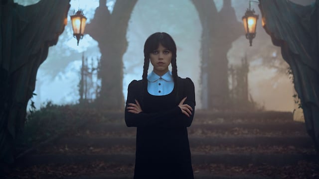 'Wednesday'. Jenna Ortega como Wednesday en la segunda temporada