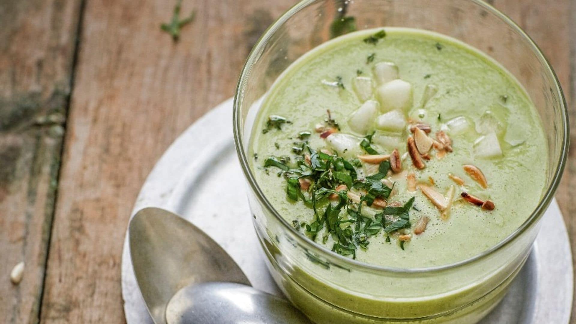 Crema fría de melón