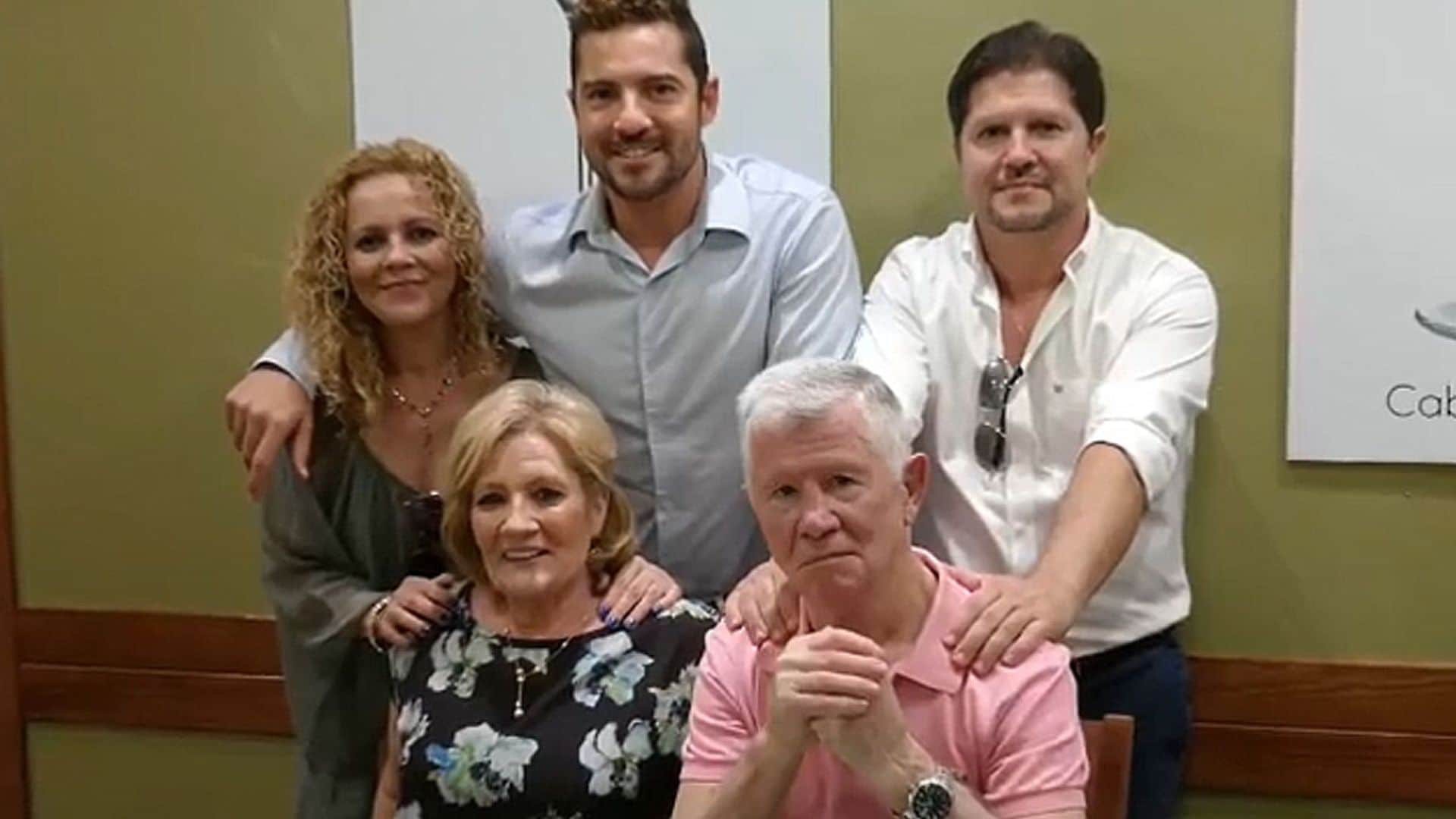 ¿Quién es quién en la familia de David Bisbal? Así son sus padres y hermanos mayores
