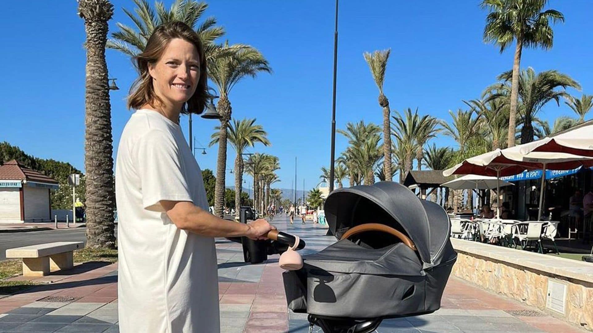 Así es la vida de María Casado cuatro años después de mudarse a Málaga: madre de una niña y trabaja con Antonio Banderas