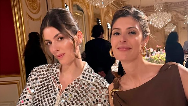 Kyra Le Moyne Kennedy y María de la Orden en París
