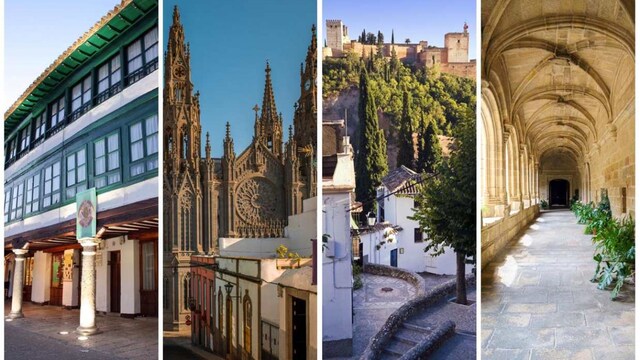 collage destinos espana
