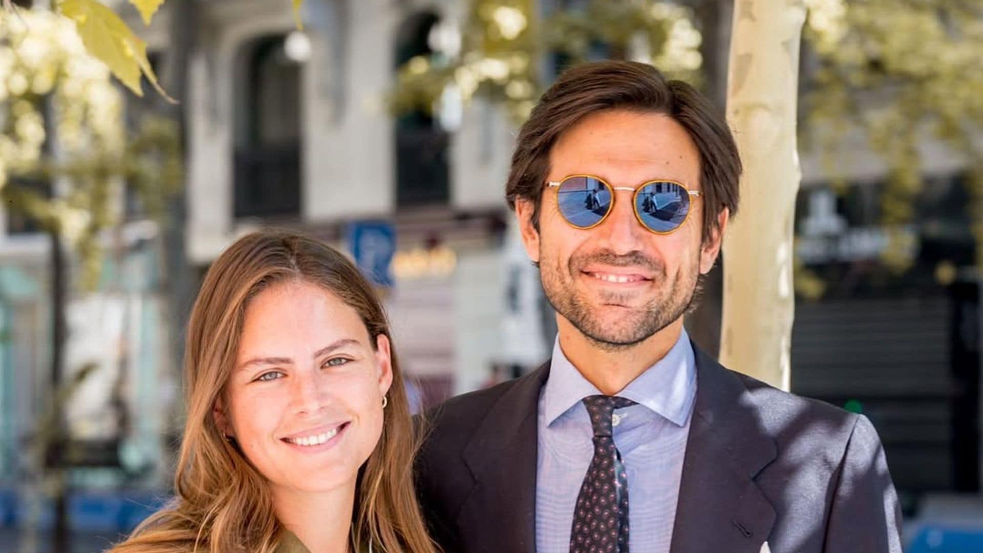 Belén Barnechea, junto a su marido Martín Cabello de los Cobos