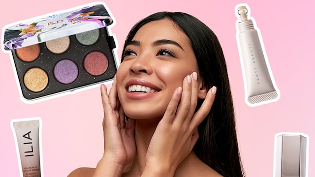 Creatividad con productos de Sephora y rostro de mujer