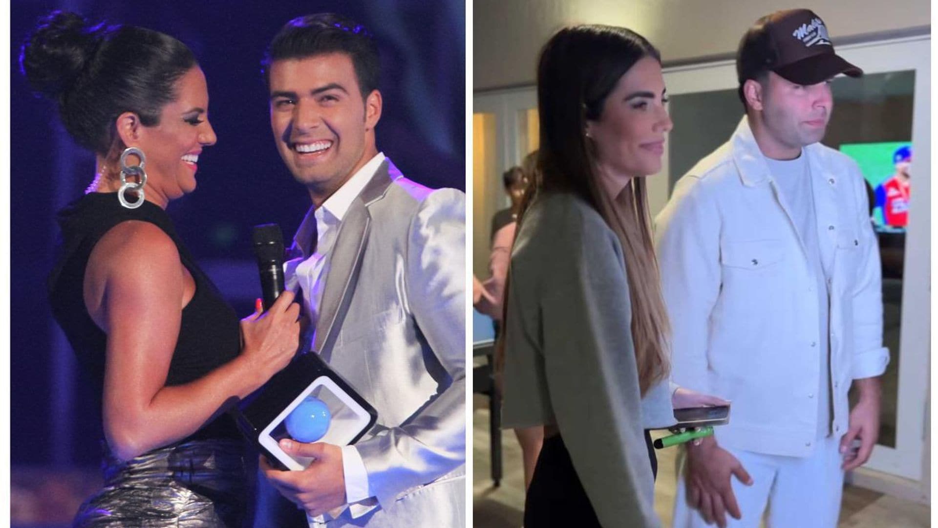 Gaby Espino y Jencarlos Canela se reúnen para festejar el cumpleaños de su hijo