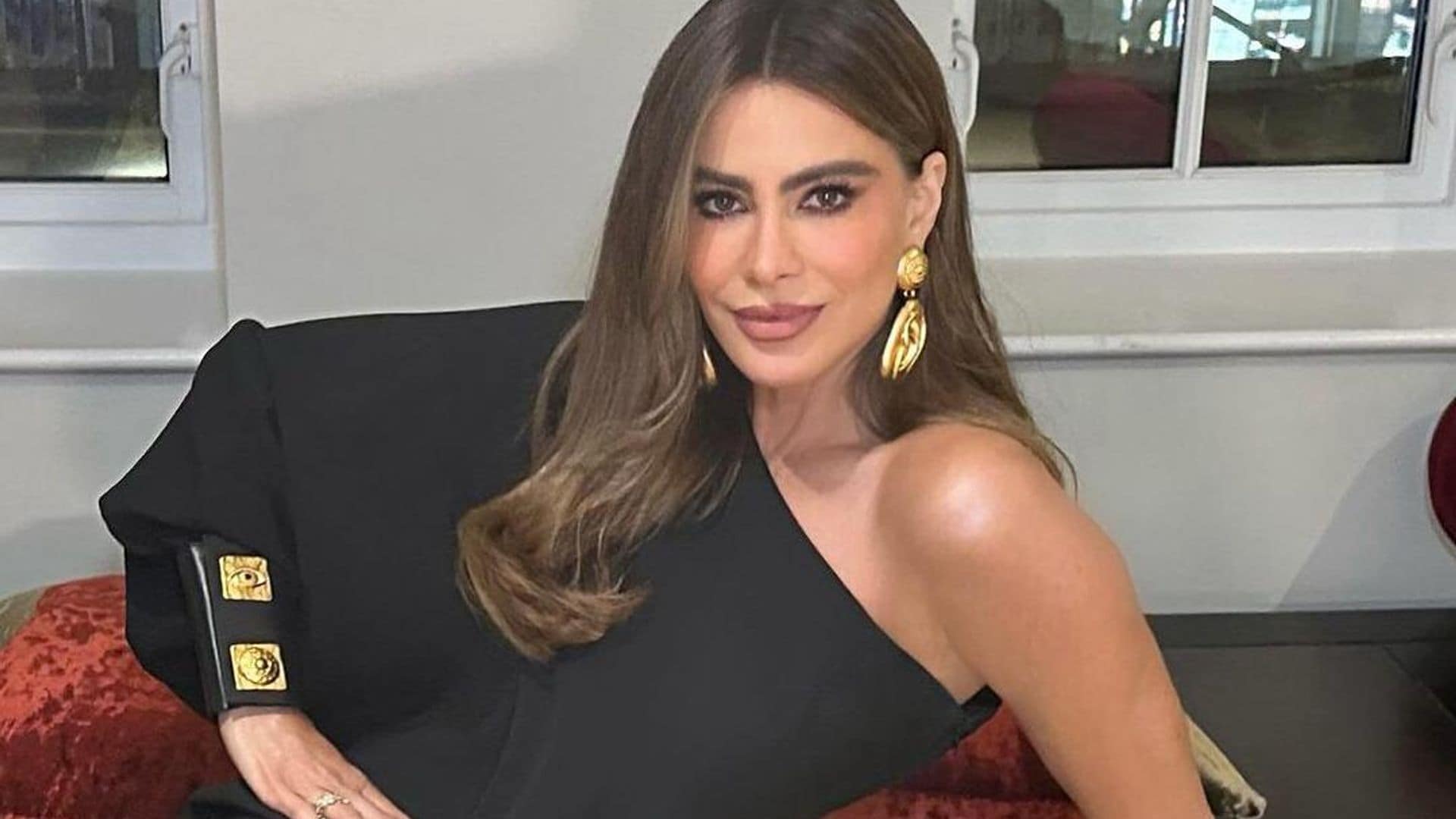 Sofía Vergara triunfa en Europa con los mejores ‘outfits’ negros