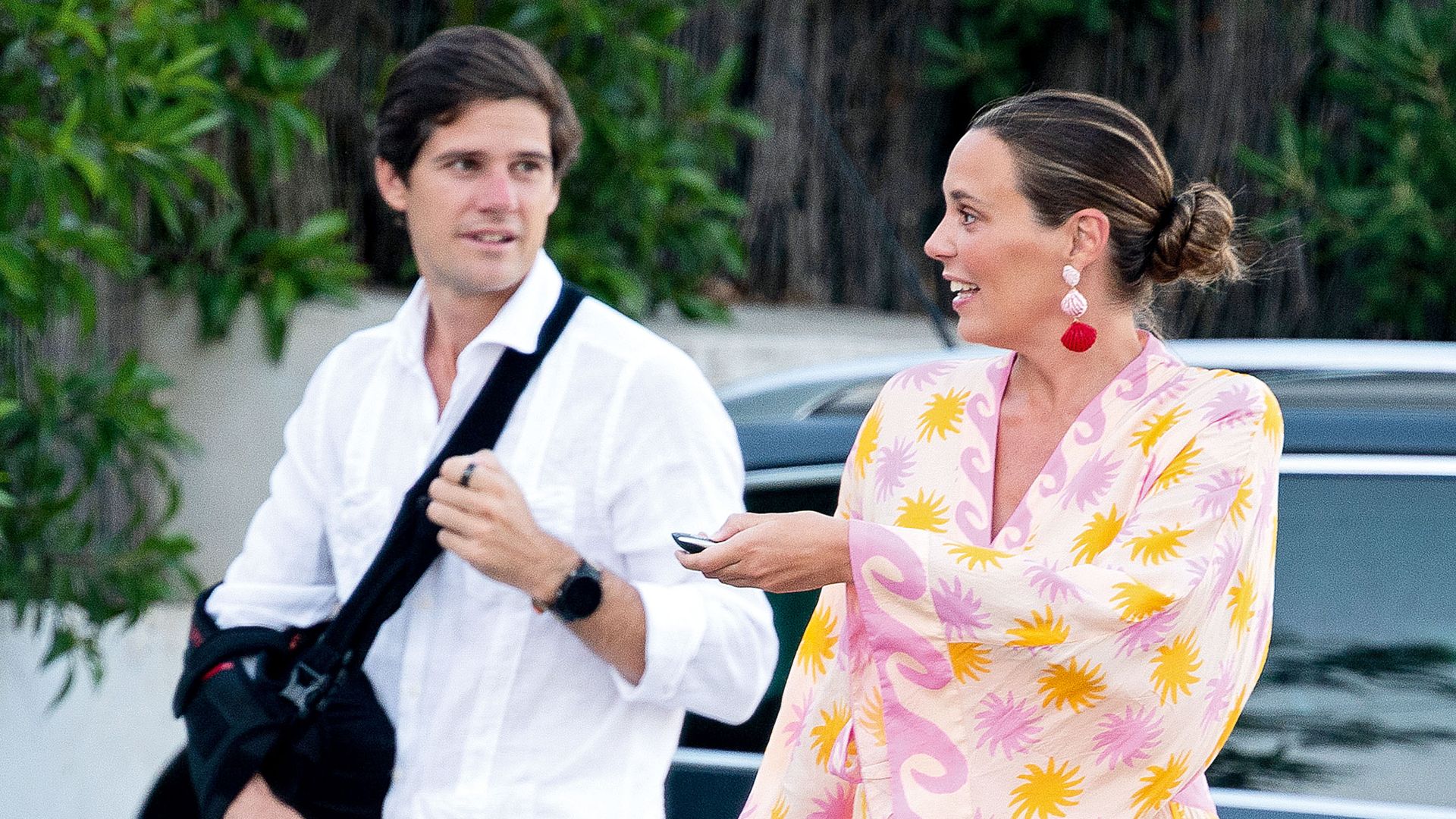 Claudia Osborne y José Entrecanales reaparecen en Marbella dos semanas después de su susto