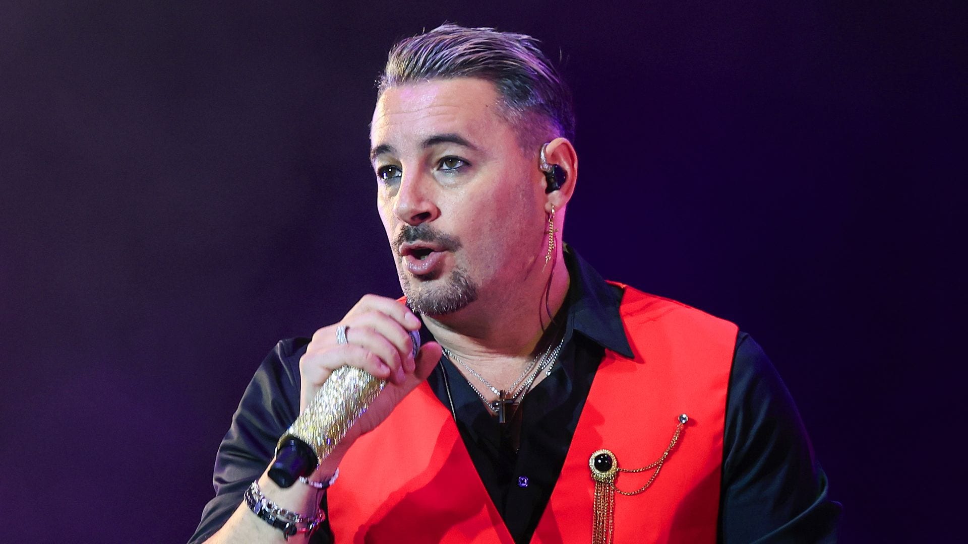 Andy actuando en Madrid el 10 de octubre de 2025