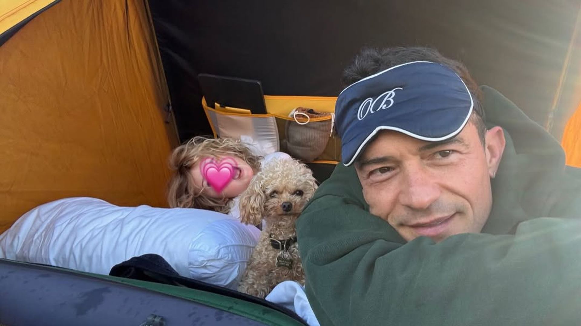 Una tierna imagen de el actor junto a su hija Daisy