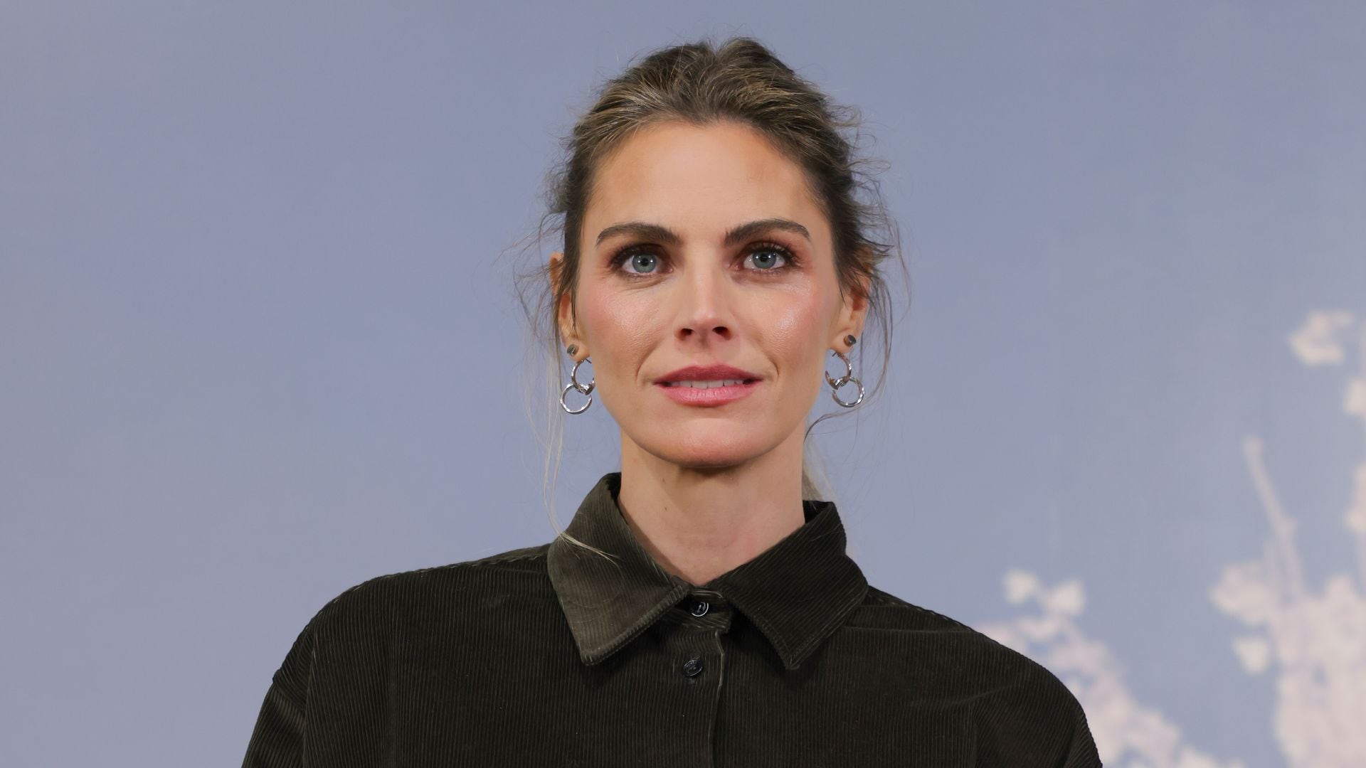 Amaia Salamanca en la presentación de su película ‘Siempre es invierno’