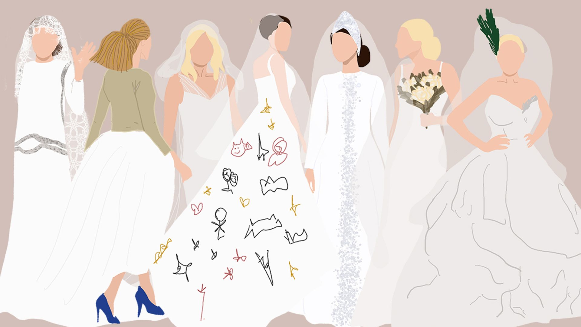 Los vestidos de novias de las 'celebrities' que nos inspiran una y otra vez