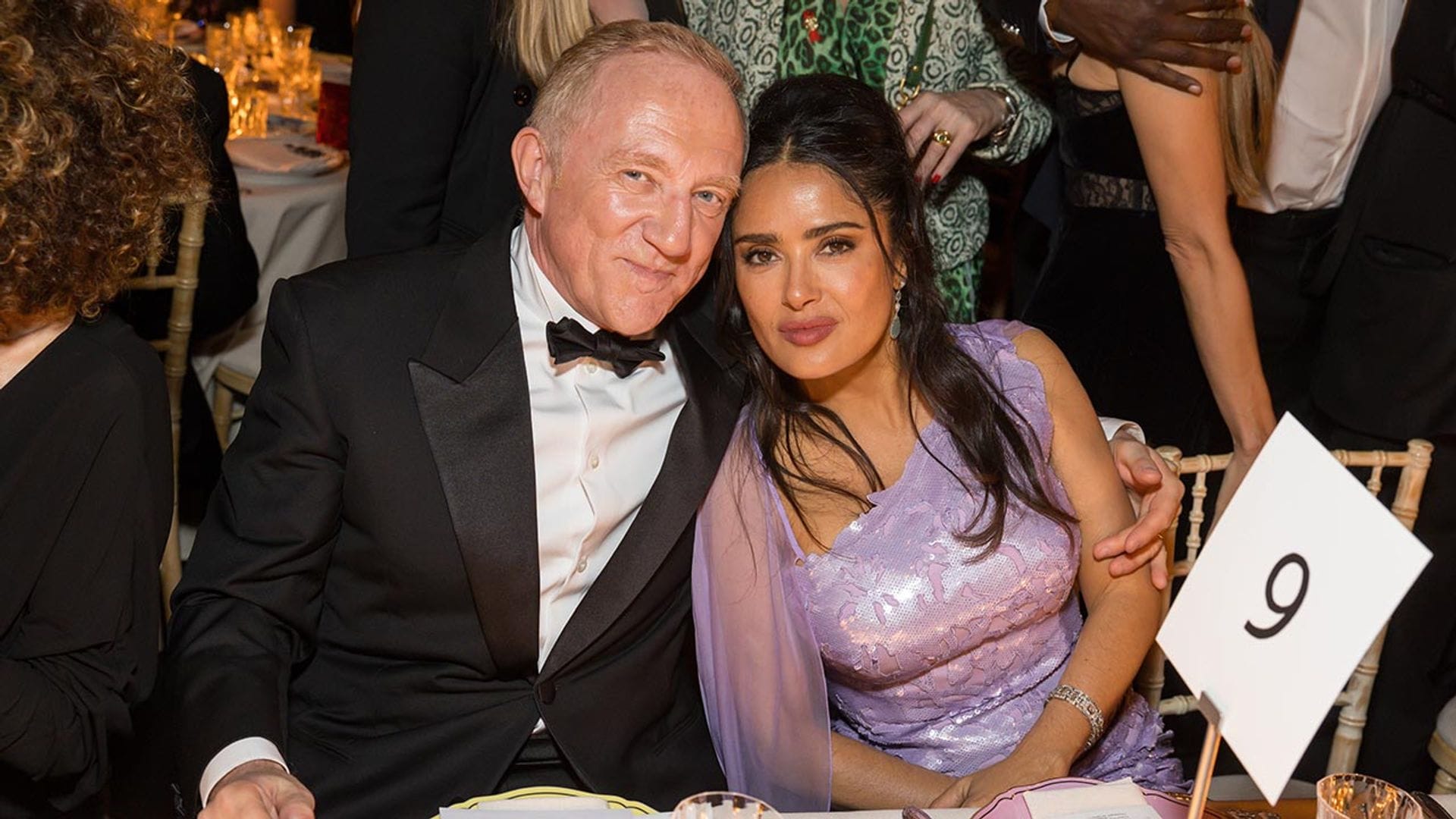 Todas las fotos de la cena de gala en Cannes, con Salma Hayek y Francois-Henri Pinault como anfitriones