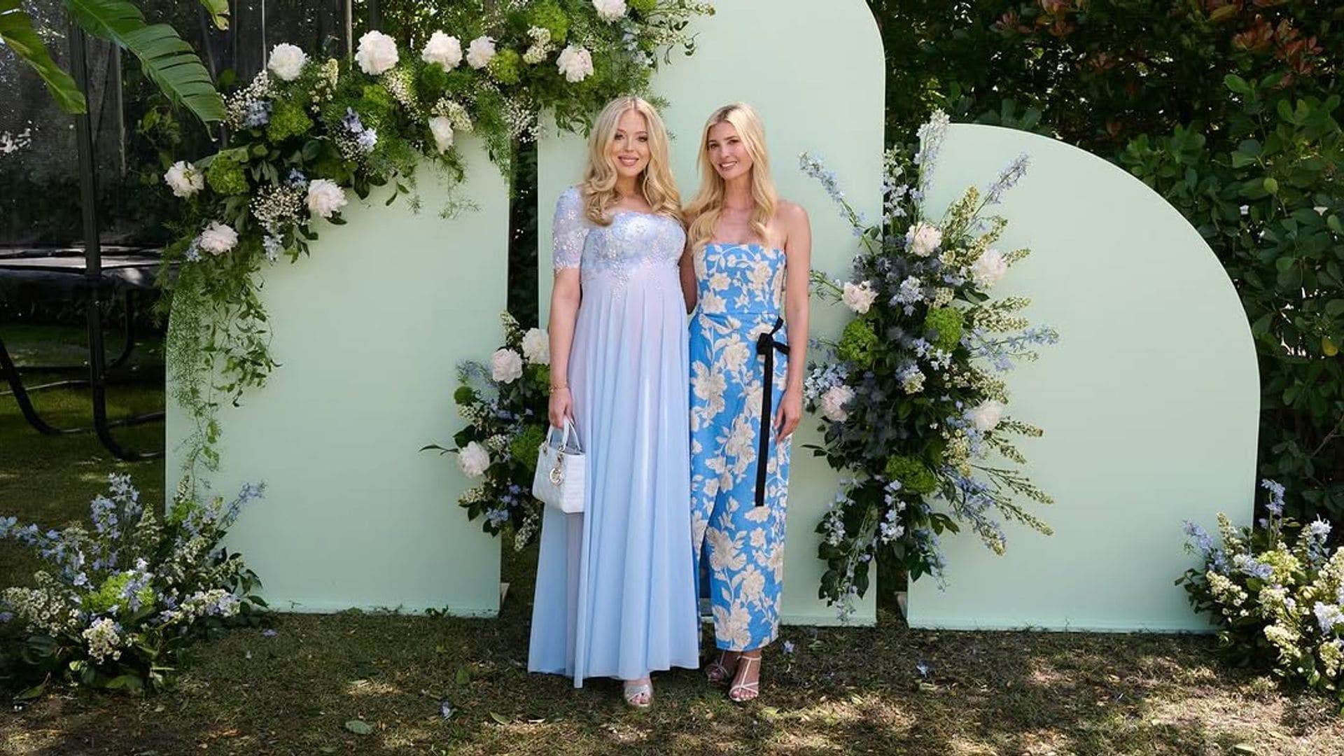 Ivanka Trump organiza un baby shower muy dulce para su hermana Tiffany mientras su padre agita la escena mundial